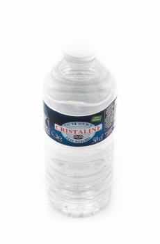 CRISTALINE Bouteille plastique d'eau de 50 cl